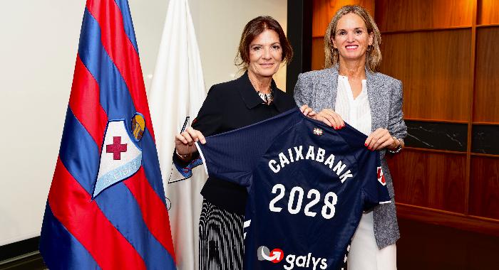 La SD Eibar y CaixaBank, camino a una década de estrecha colaboración