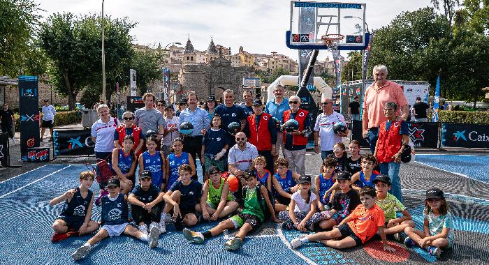 Toledo vive el mejor baloncesto urbano con el Circuito 3×3 CaixaBank