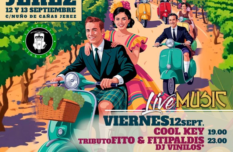 Jerez acogerá mañana sábado el XVIII Encuentro Nacional de Scooter Clásicos