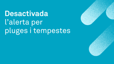 Desactivada la alerta por riesgo de inundaciones | Info Barcelona