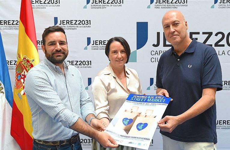 La plaza Doña Blanca acoge este sábado la primera edición del ‘Vendimia de Jerez Street Market’
