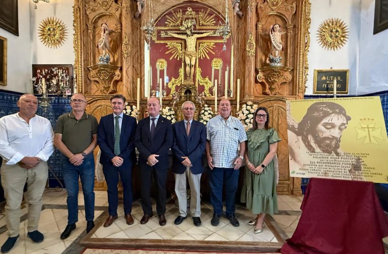 Colaboración con la Hermandad del Cristo de la Salud de Antequera por su 350º aniversario
