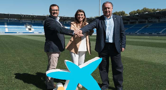 CaixaBank renueva como patrocinador oficial y socio financiero de la SD Huesca