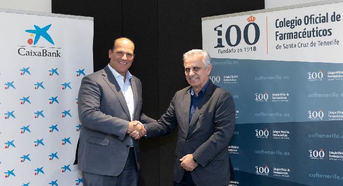 CaixaBank y el Colegio de Farmacéuticos de Santa Cruz de Tenerife renuevan su alianza