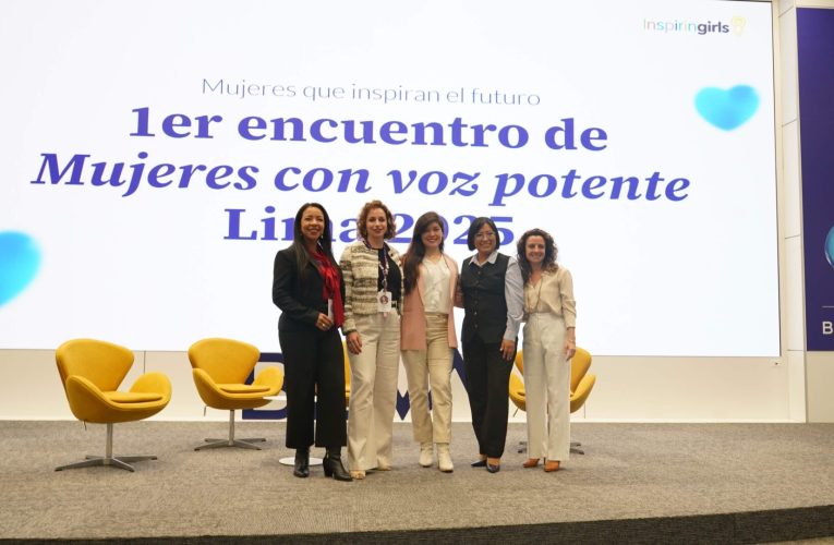 BBVA e Inspiring Girls celebran en Lima el primer Encuentro de Mujeres con Voz Potente