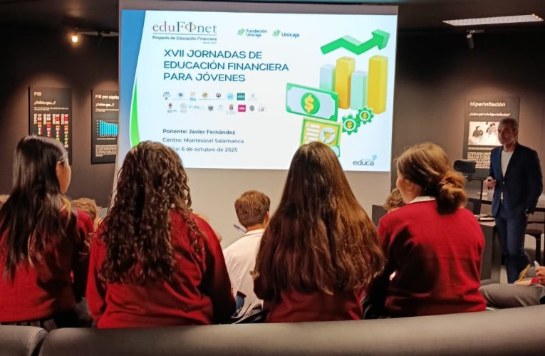 Jornada para jóvenes en el Centro Edufinet de Salamanca el Día de la Educación Financiera