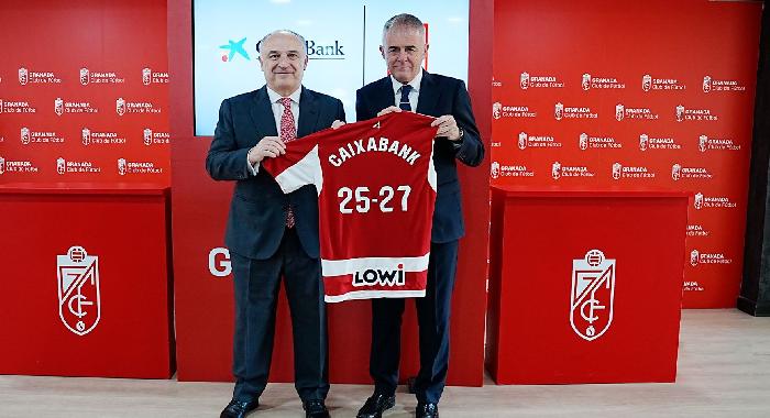 CaixaBank renueva como patrocinador oficial y socio financiero del Granada CF