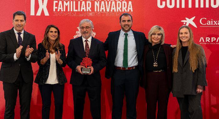 La navarra Mainate, IX Premio a la empresa familiar de ADEFAN, con el apoyo de CaixaBank