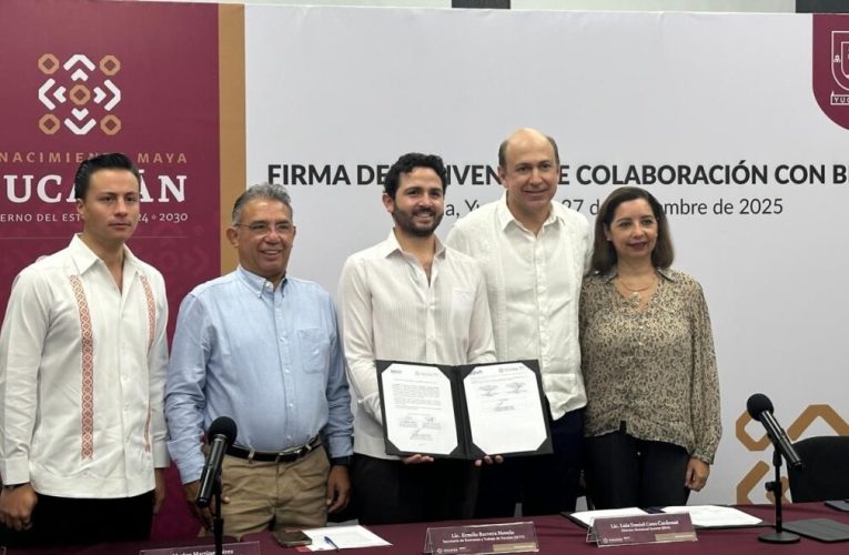 BBVA México y el Gobierno de Yucatán firman convenio para impulsar la economía y el crecimiento de las mipymes en el estado