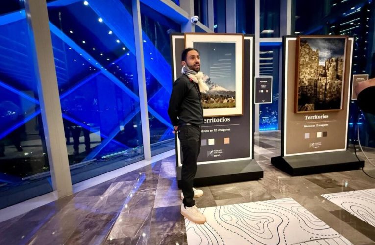 ‘Territorios’, de Santiago Arau, se exhibe en la Torre BBVA México