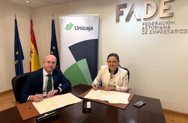 Unicaja y FADE renuevan su convenio para impulsar el tejido empresarial asturiano