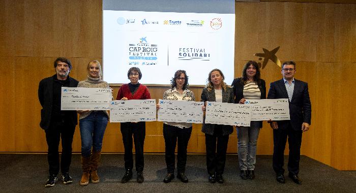 CaixaBank y Grupo Clipper’s entregan la recaudación solidaria del Cap Roig Festival 2025 a cinco entidades sociales de Girona y El Baix Empordà