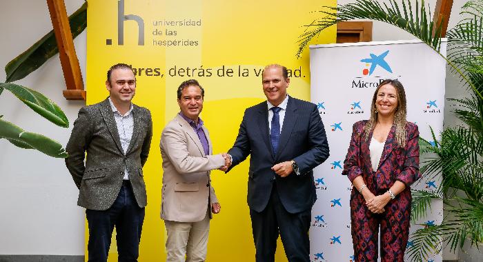 MicroBank facilita el acceso a financiación al estudiantado de la Universidad de las Hespérides a través de la línea Skills & Education