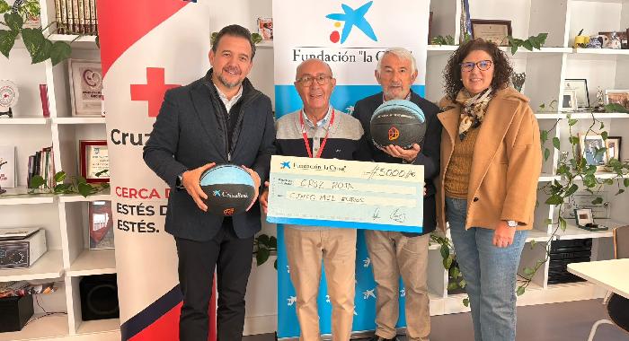 Cruz Roja de Castilla-La Mancha recibe el apoyo de la Fundación ”la Caixa” a través de la iniciativa #MárcateunTripleSolidario del Circuito 3×3 de CaixaBank