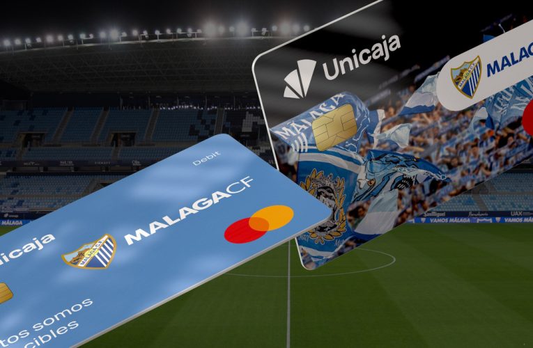 Nueva tarjeta de débito para aficionados del Málaga CF