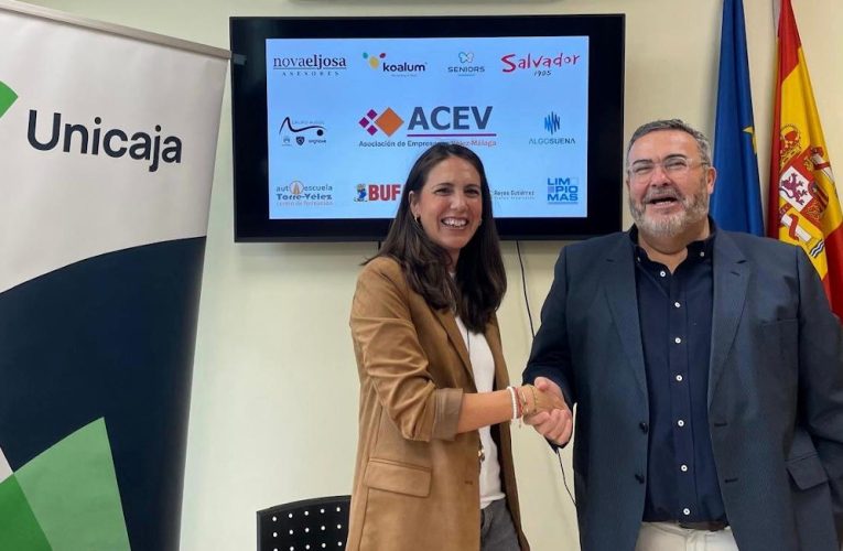 Convenio con ACEV para dar apoyo al tejido empresarial de Vélez-Málaga