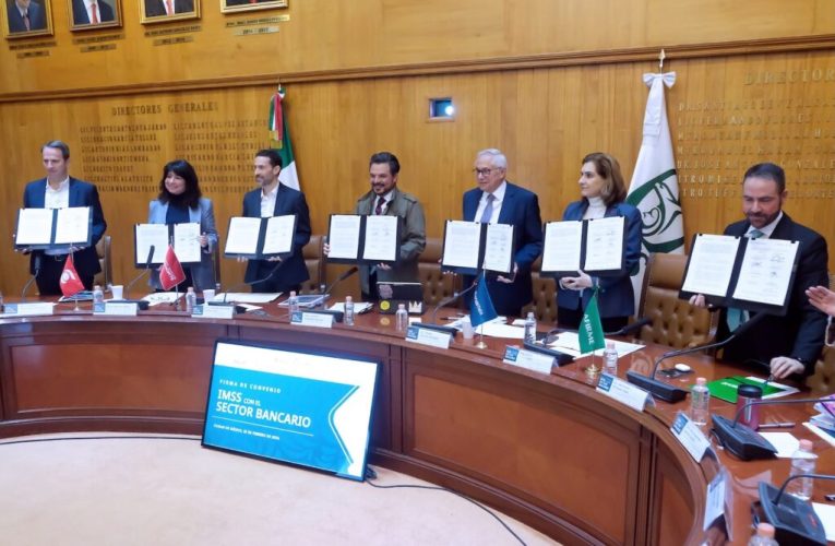 BBVA México contribuye con el IMSS al fortalecimiento de la salud del sector bancario en sucursales y oficinas