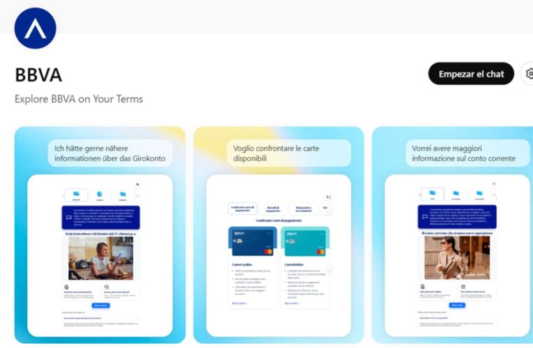 La ‘app’ de BBVA ya está disponible en ChatGPT para Italia y Alemania