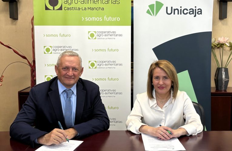 Acuerdo entre Unicaja y Cooperativas Agro-alimentarias de Castilla-La Mancha para respaldar al sector en una nueva campaña de la PAC