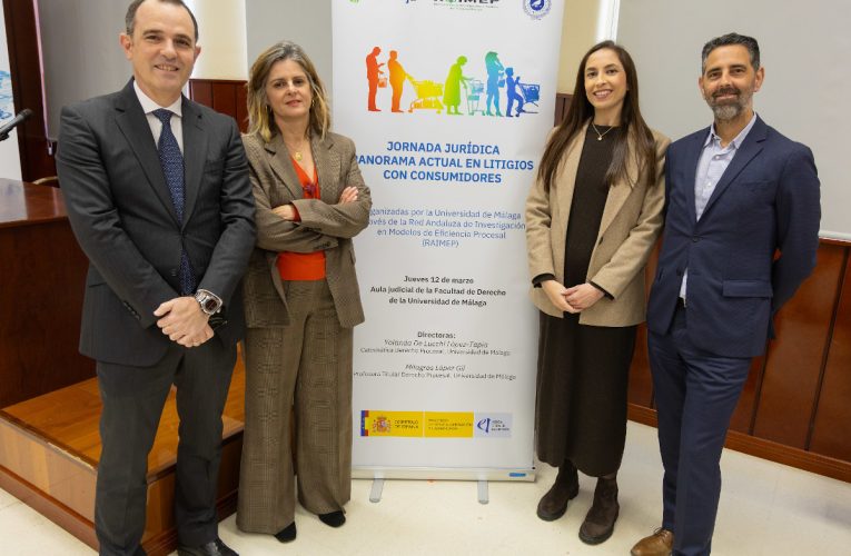Casi medio centenar de profesionales participan en Málaga en una jornada para analizar los retos de los litigios con consumidores
