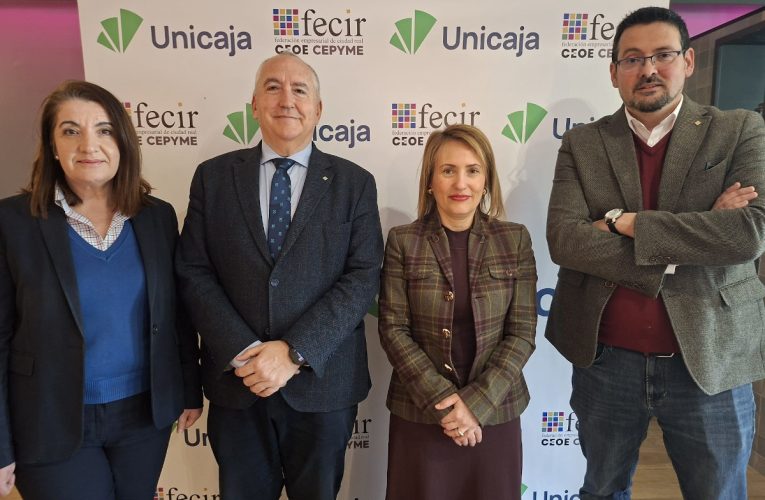 Firma de convenio entre Unicaja y FECIR CEOE-CEPYME para favorecer el desarrollo de las empresas de Ciudad Real