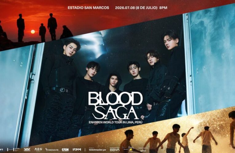 ENHYPEN llega por primera vez a Lima con su ‘BLOOD SAGA World Tour’