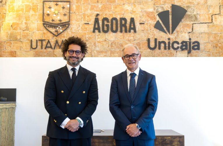 Firmado un acuerdo de patrocinio con UTAMED para impulsar el Proyecto Ágora, un espacio para el diálogo y el intercambio de ideas