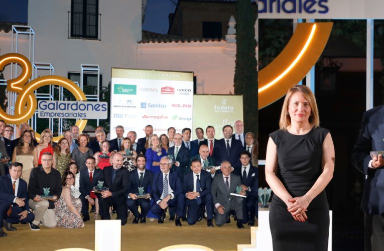 30 años de Galardones de Fedeto reconociendo el talento, el esfuerzo y la generación de riqueza y empleo de las empresas toledanas